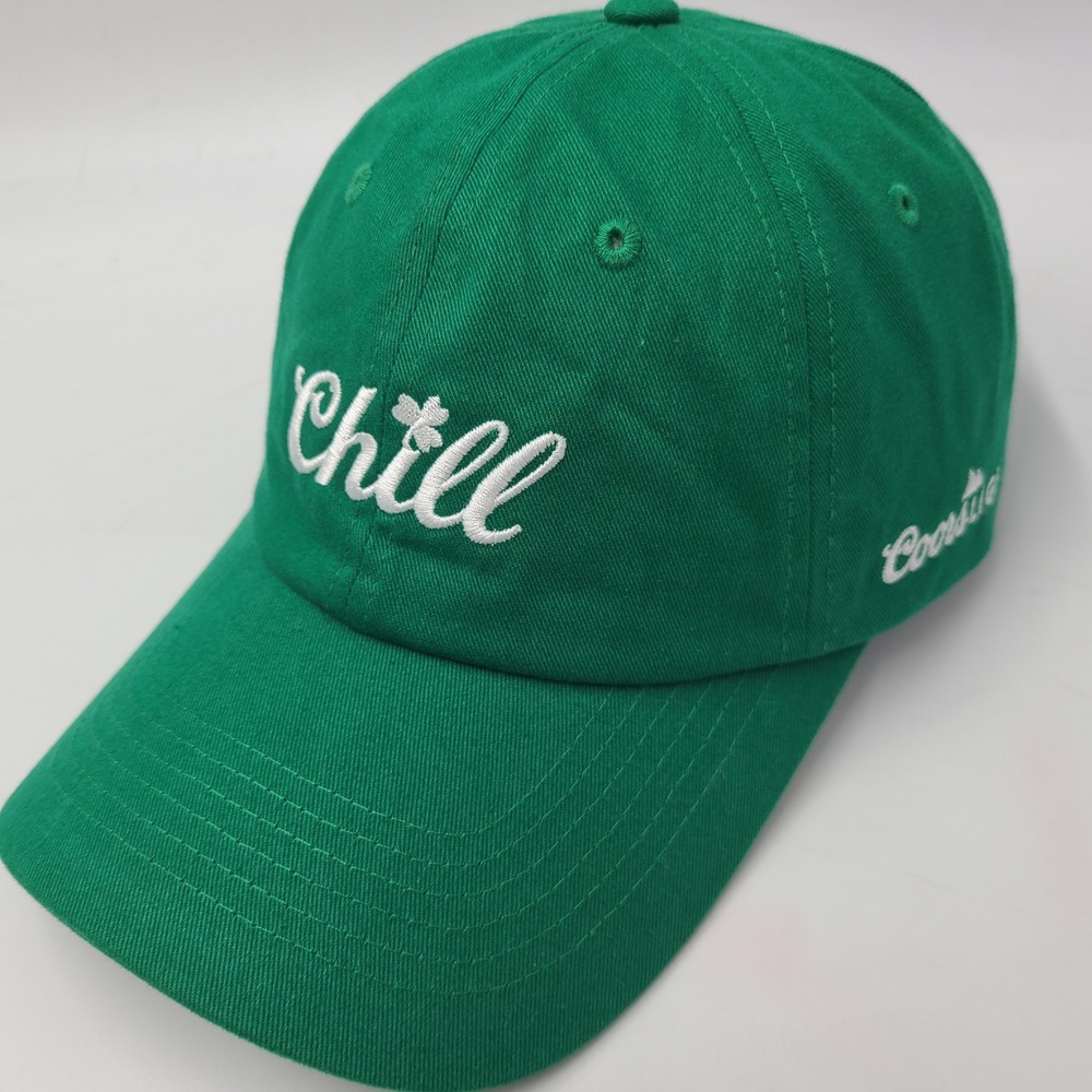 Coors Light Hat Strapback Green‎ White Chill St Patricks Day Shamrock Beer Men